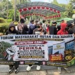 FMHA Geruduk Kementerian Kehutanan, Desak Evaluasi Pengelolaan Izin HTR KUD Mertasari dan Sekikilan Jaya, Minta Penegakan Hukum Terhadap PT Nunukan Jaya Lestari