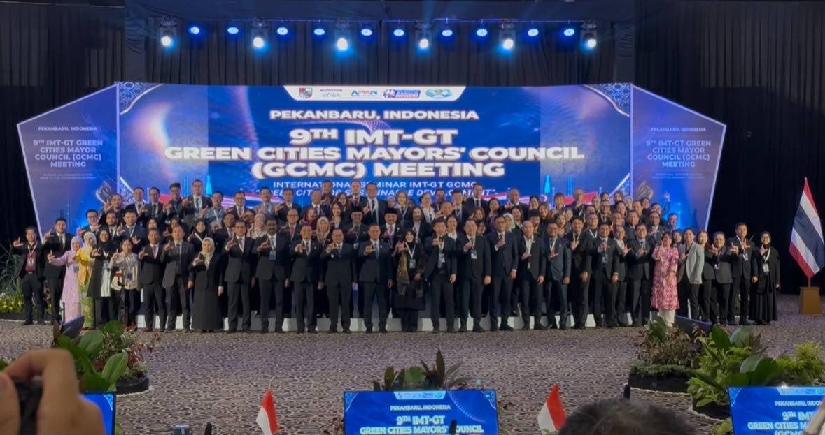 Green Cities Mayor Council Meeting Resmi Digelar di Pekanbaru, Delegasi Indonesia, Thailand, dan Malaysia Bahas Pembangunan Berkelanjutan