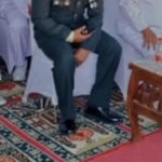 Viral Karpet Bermotif Masjid Dipakai sebagai Alas Panggung Upacara di Buton Tengah