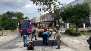 Pemko Pekanbaru Kejar Perbaikan 42 Kilometer Jalan Rusak, 23,6 Km Sudah Digarap